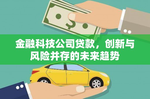 绥化金融科技公司贷款，创新与风险并存的未来趋势