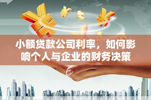 绥化小额贷款公司利率，如何影响个人与企业的财务决策