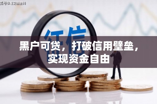 绥化黑户可贷，打破信用壁垒，实现资金自由