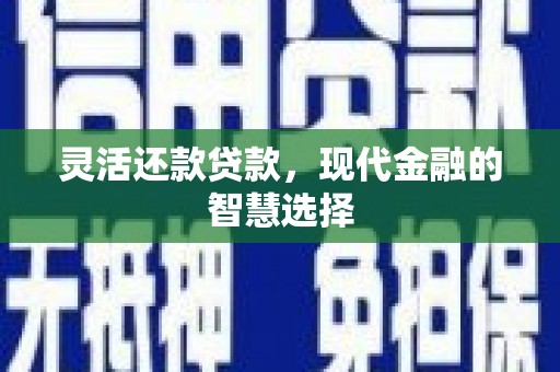 绥化灵活还款贷款，现代金融的智慧选择
