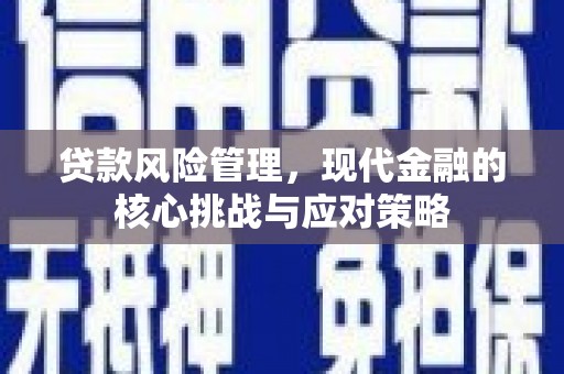 绥化贷款风险管理，现代金融的核心挑战与应对策略