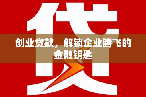 绥化创业贷款，解锁企业腾飞的金融钥匙