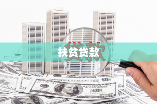 绥化扶贫贷款