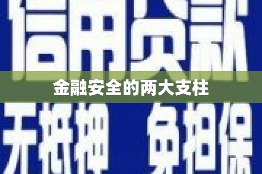 绥化金融安全的两大支柱